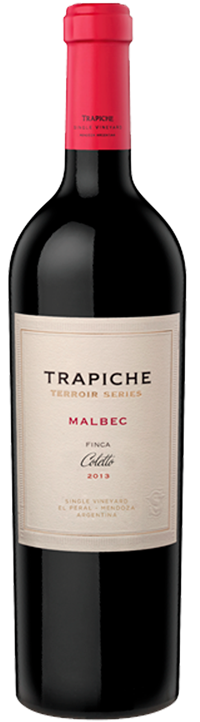 Garrafa TRAPICHE VIÑA COLLETO MALBEC tinto 2013