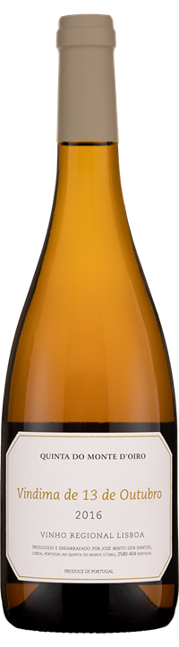 Garrafa Quinta do Monte d'Oiro Vindima de 13 de Outubro 2016