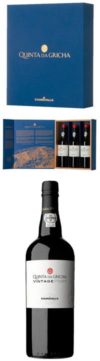 Garrafa Quinta da Gricha Vintage Port 2015- 2016 - 2017